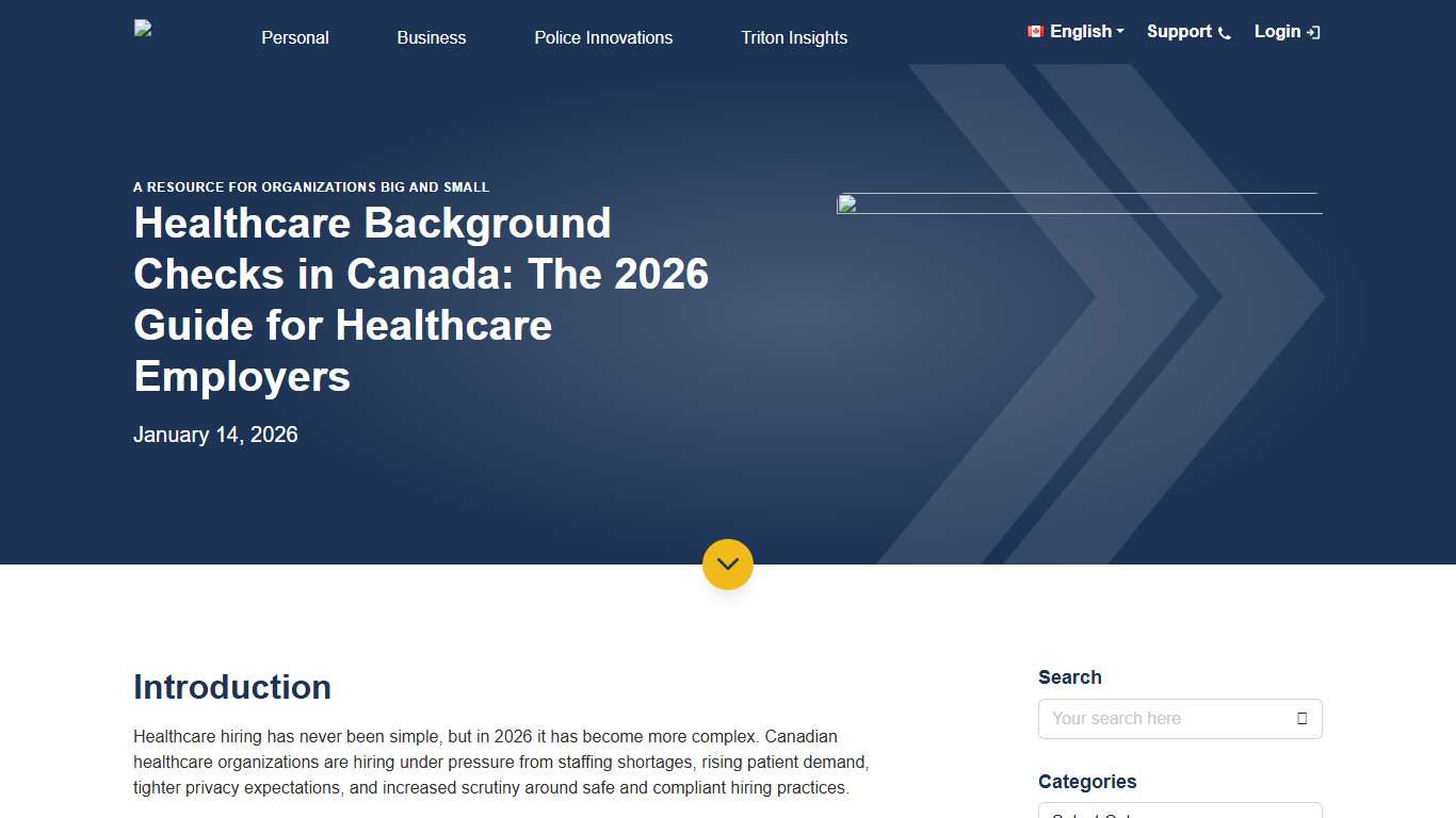2026 Guide to Healthcare Background Checks in Canada